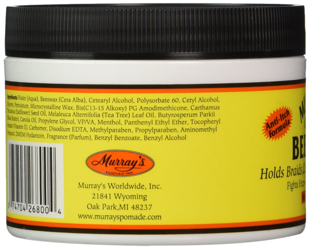Luminous shine detail after application with Murray's Beeswax Cream.