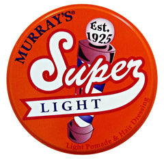 Murray's Light Pomade jar closeup highlighting the soft, creamy texture.