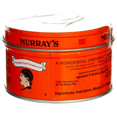 Murray's pomade application demo shows easy smoothing and hair control