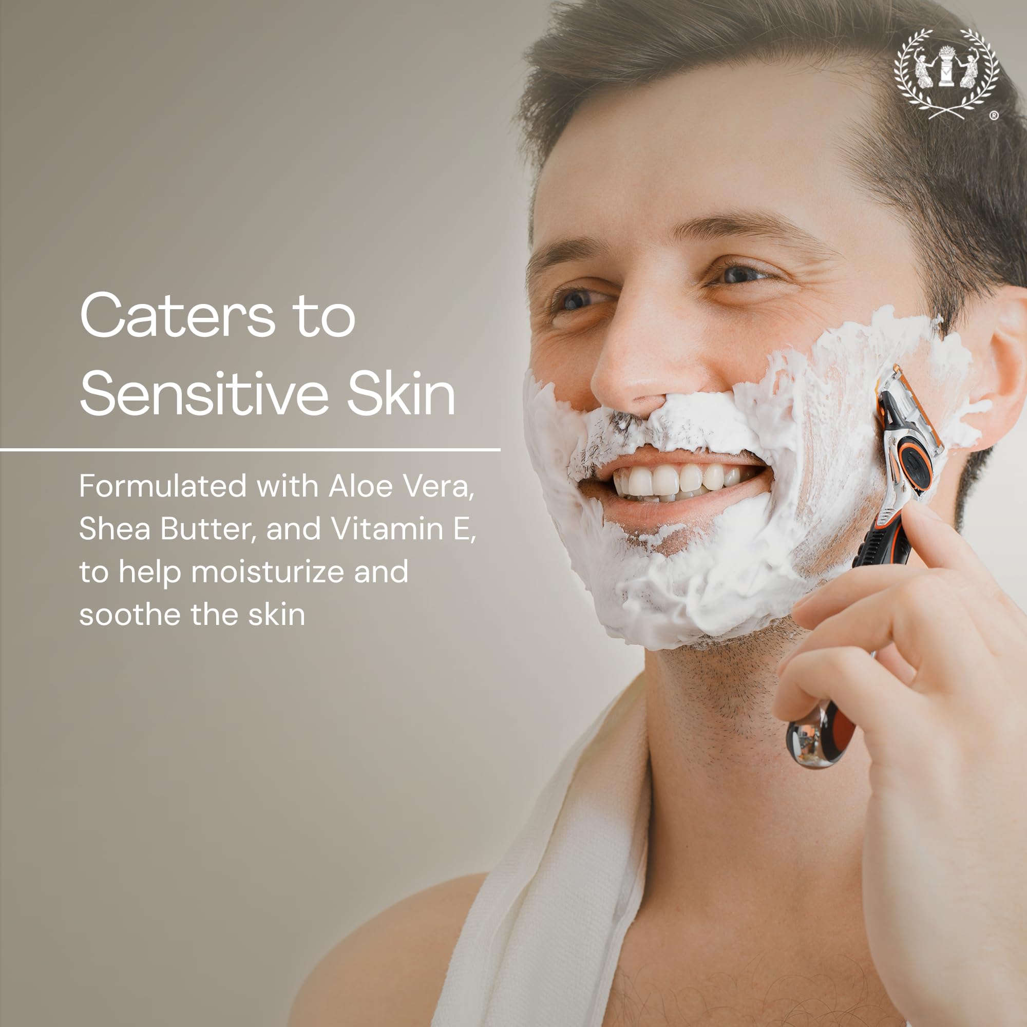 pH balanced Muse Apothecary foaming shave ritual protects against irritation