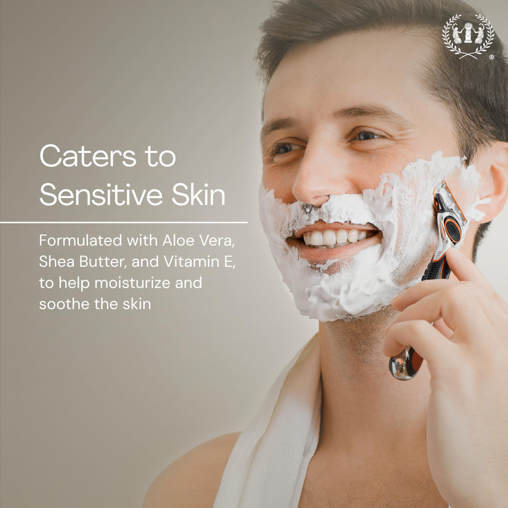 pH balanced Muse Apothecary foaming shave ritual protects against irritation