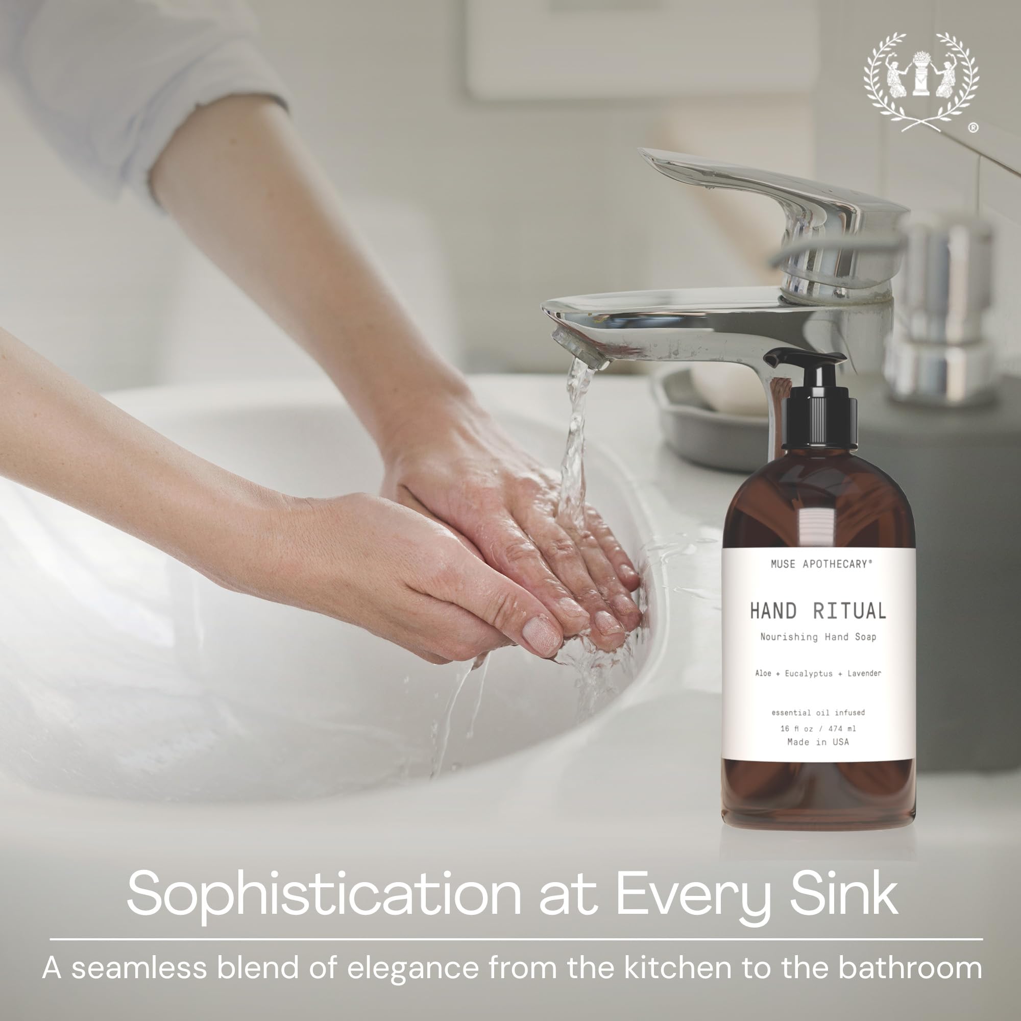 Leaping Bunny icon confirms Muse Apothecary Hand Ritual is cruelty-free.