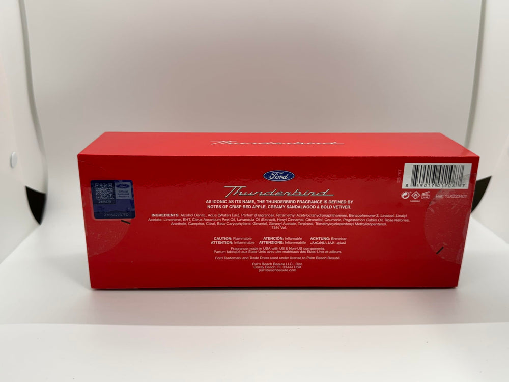 Mustang Thunderbird gift box packaging, thoughtful present option