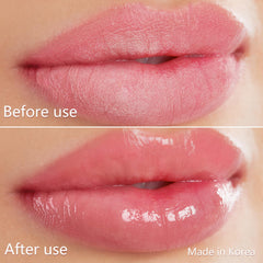 Muxmrx lip mask texture glide without sticky residue.