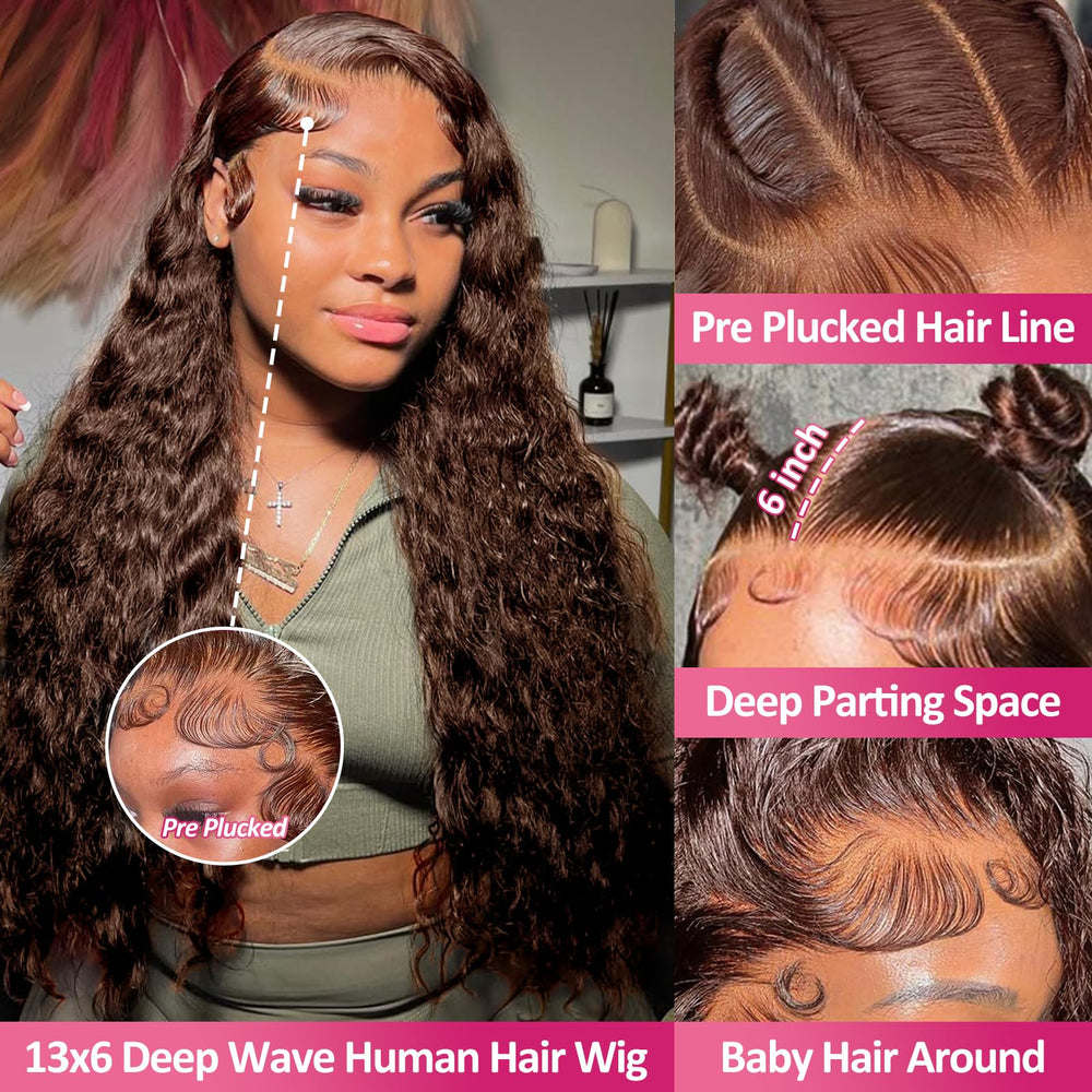 MXTQO 13x6 HD lace front cap detail for secure, comfortable styling