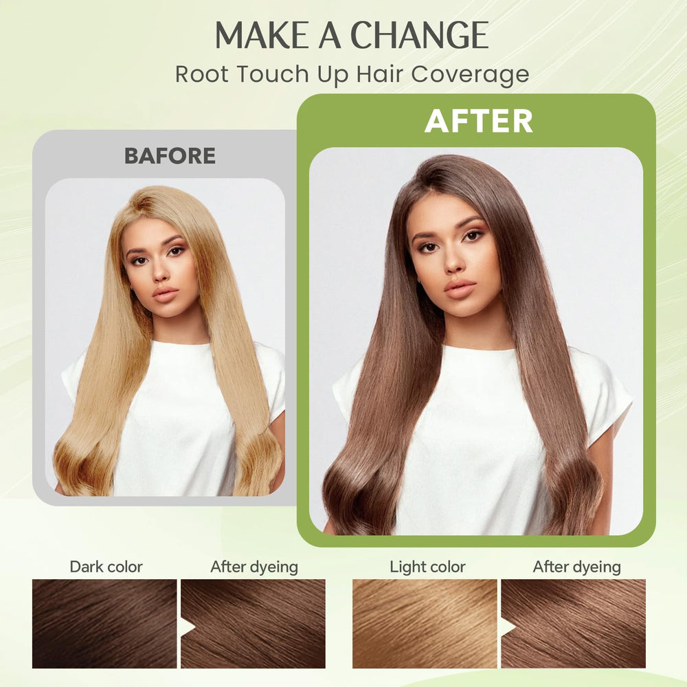 Mxvbaty Hair Dye Shampoo color result appears even and vibrant.