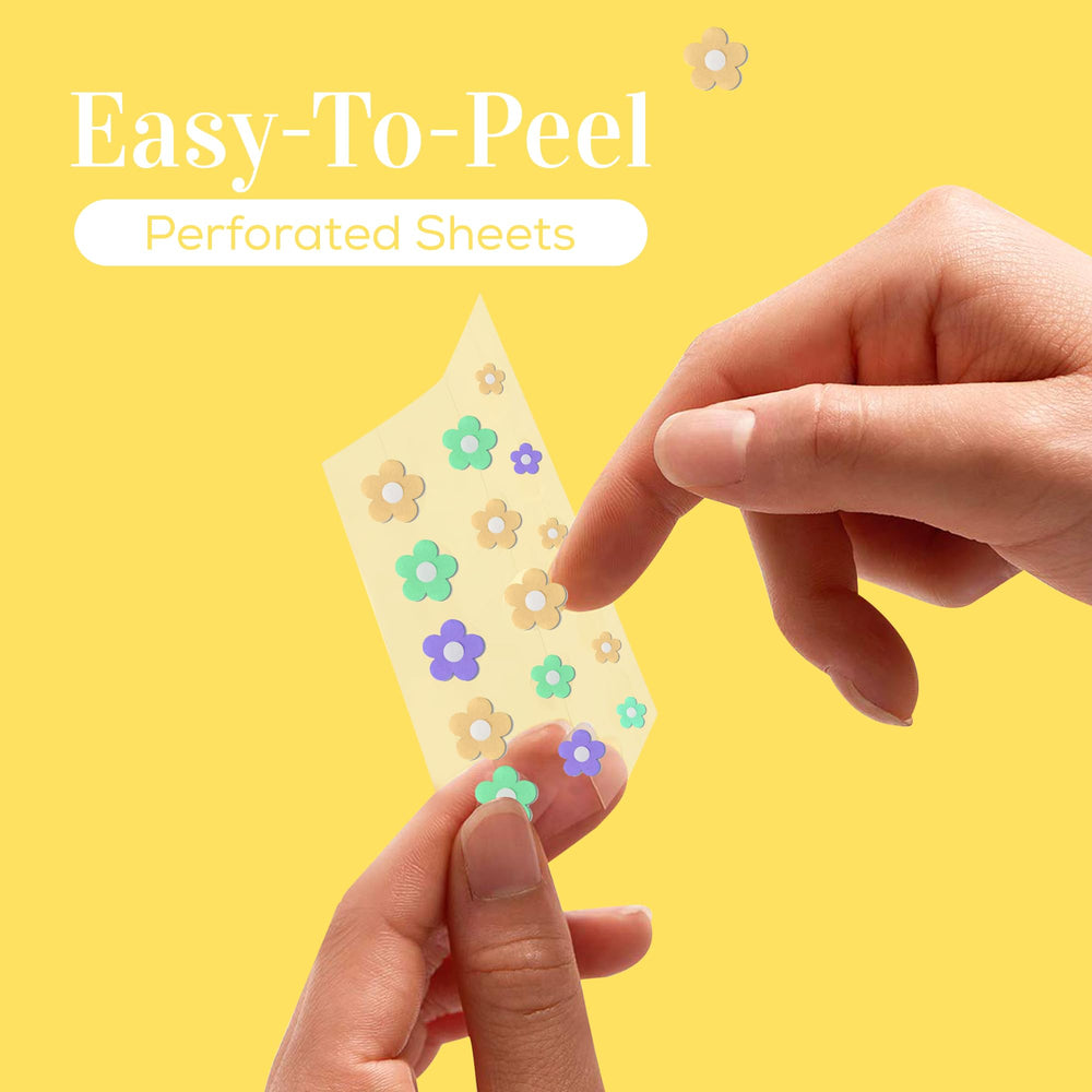Day and night wear keeps patches in place with makeup or overnight use