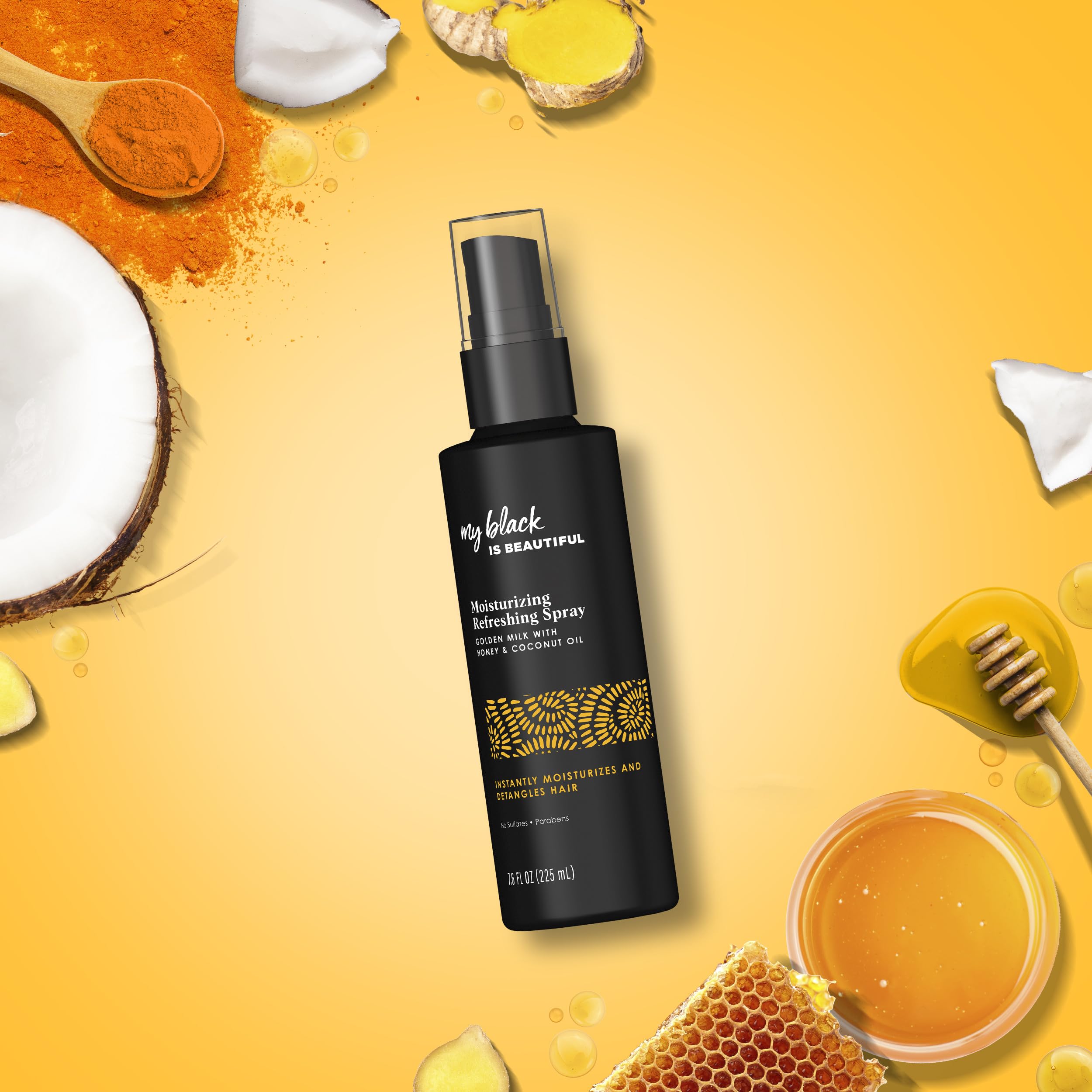 MY BLACK IS BEAUTIFUL Fragrance on wash-day scene for calming routine