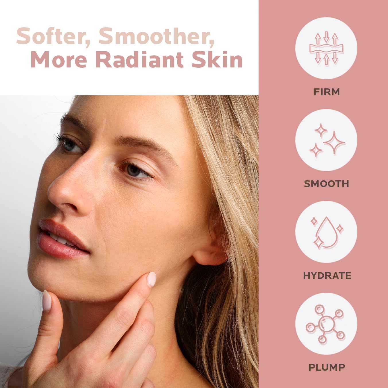 My Flexy Bio Collagen Overnight Mask enriched with peptides and hyaluronic acid
