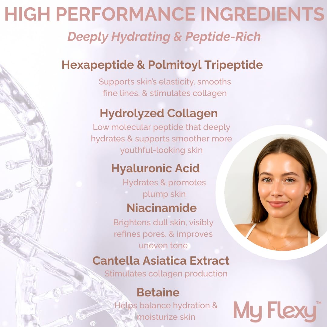 My Flexy Bio Collagen Overnight Mask single-use sachet ready for hydration