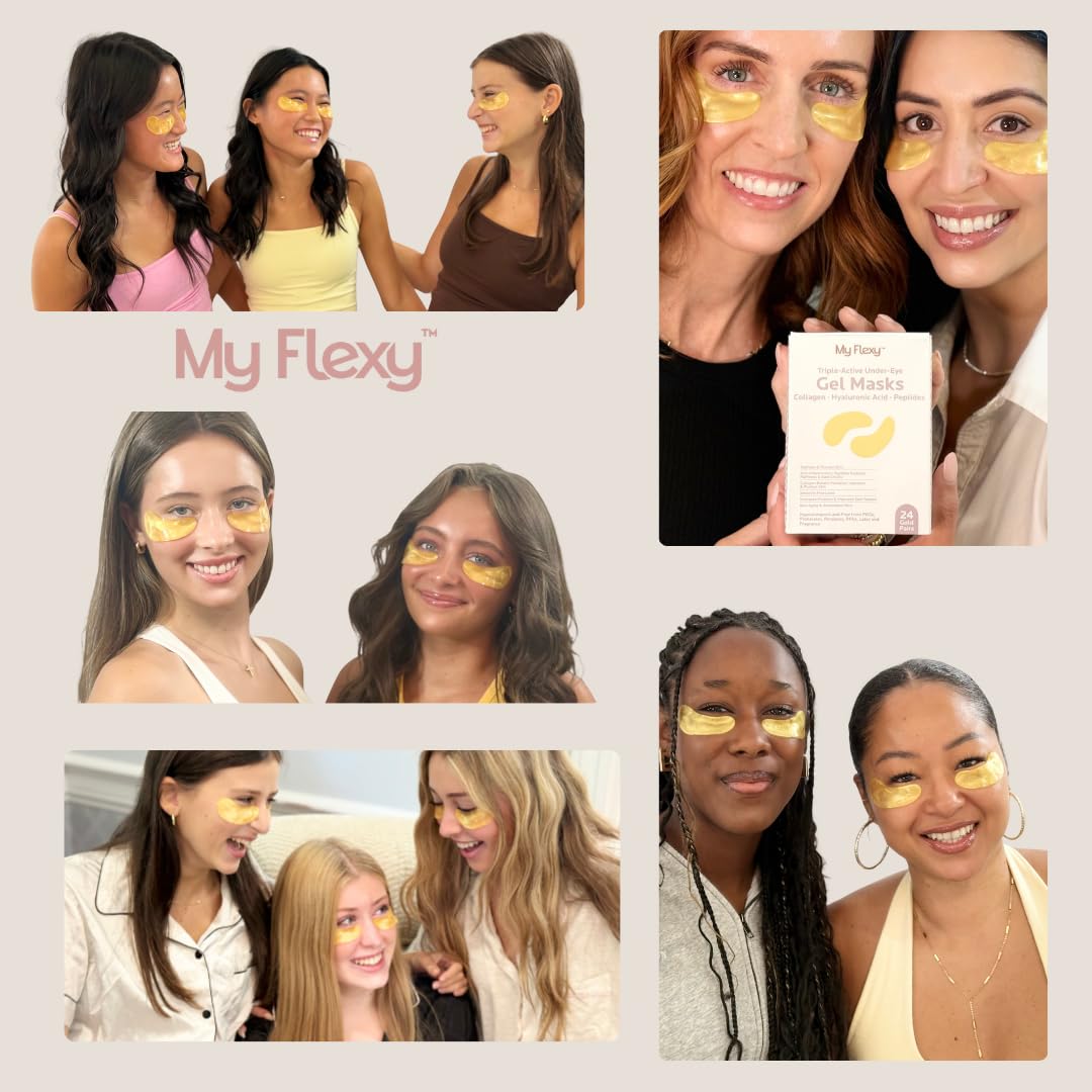 My Flexy daily-use under-eye patches for a refreshed look.