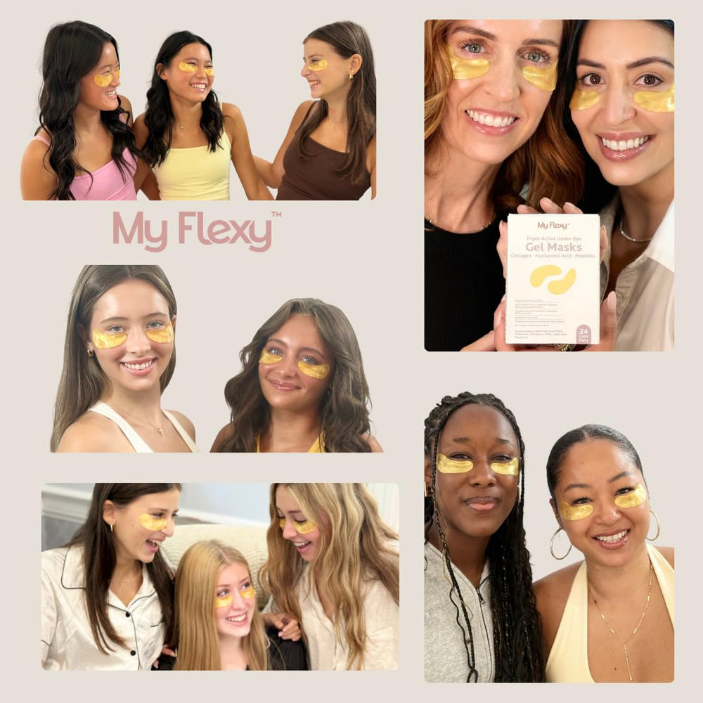 My Flexy daily-use under-eye patches for a refreshed look.