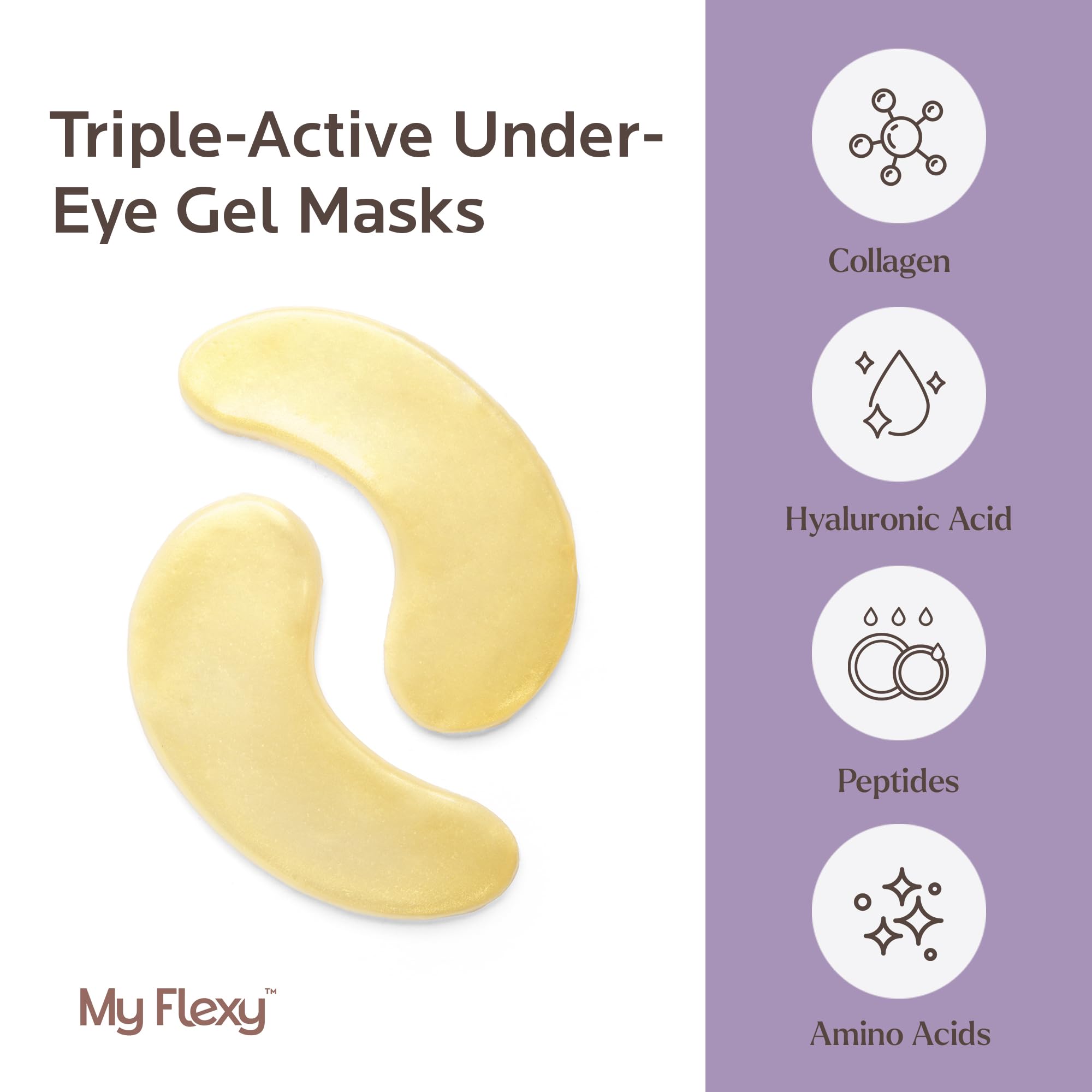 My Flexy fridge-friendly eye masks deliver extra cooling before events.