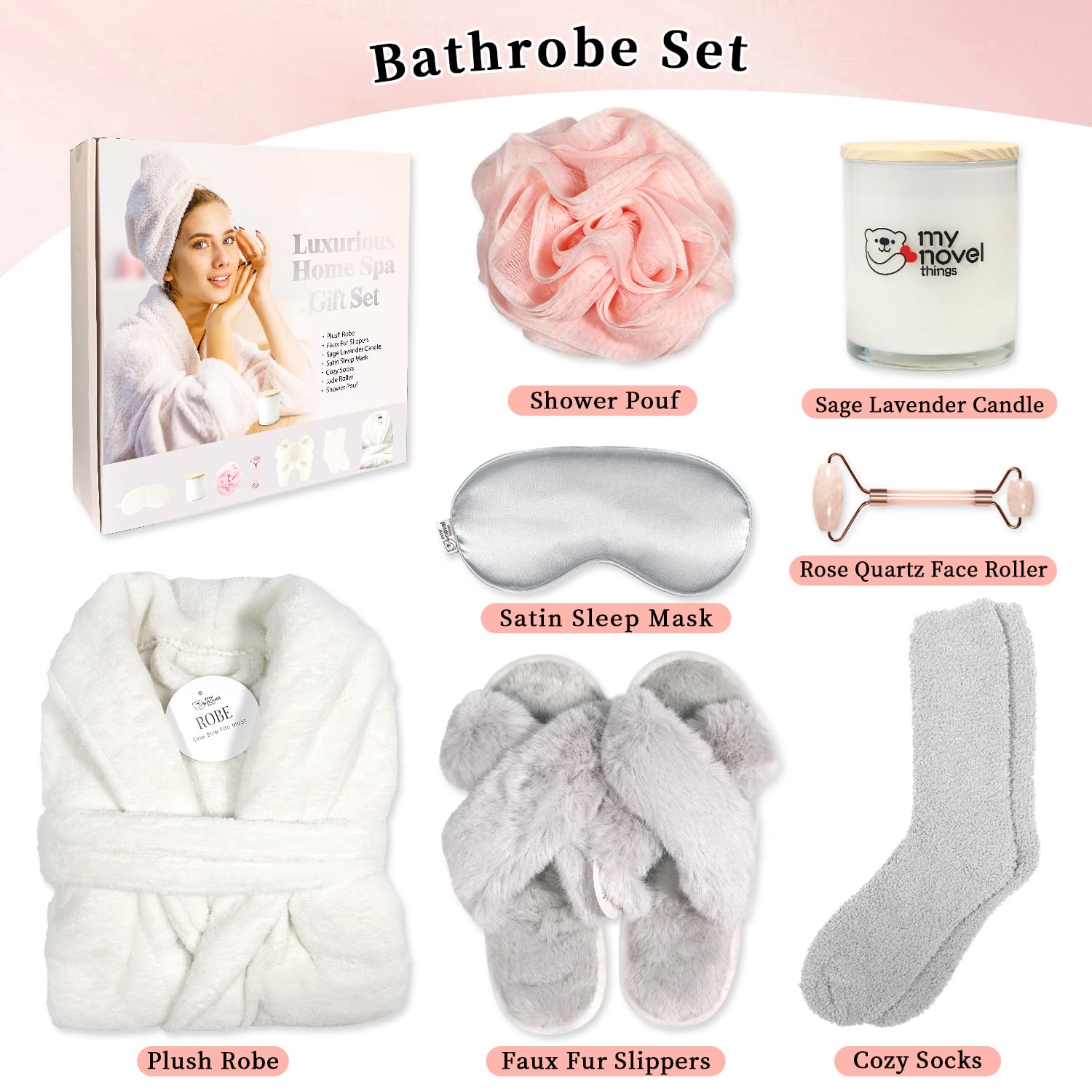 My Novel Things rose quartz face roller helps soothe skin and unwind.