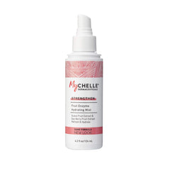 MyChelle Fruit Enzyme Hydrating Mist spray bottle for instant hydration