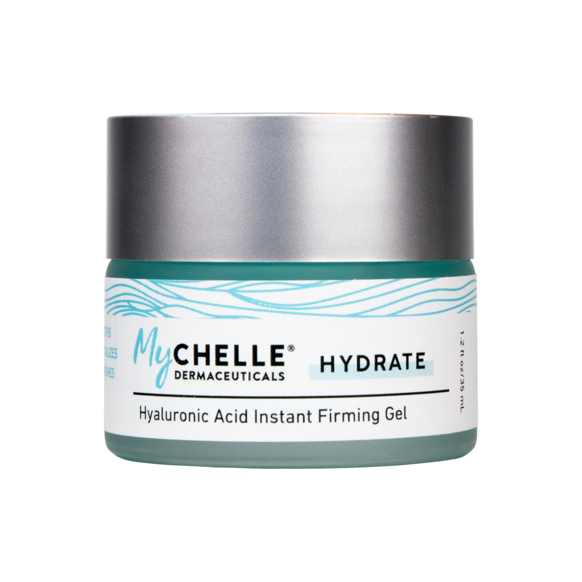 MyChelle Instant Firming Gel bottle ready for daily hydration and skin resilience.