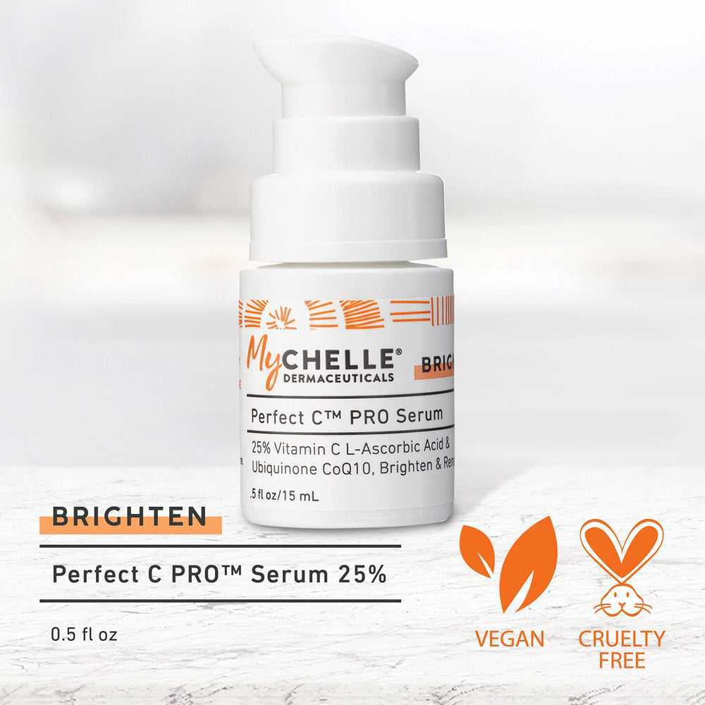 MyChelle Perfect C Pro Serum ingredients with CoQ10 and red wine extract