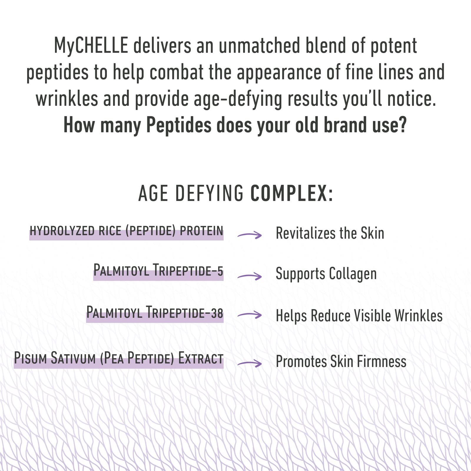 MyCHELLE Refining Sugar Cleanser pump dispensing for easy, controlled cleansing.