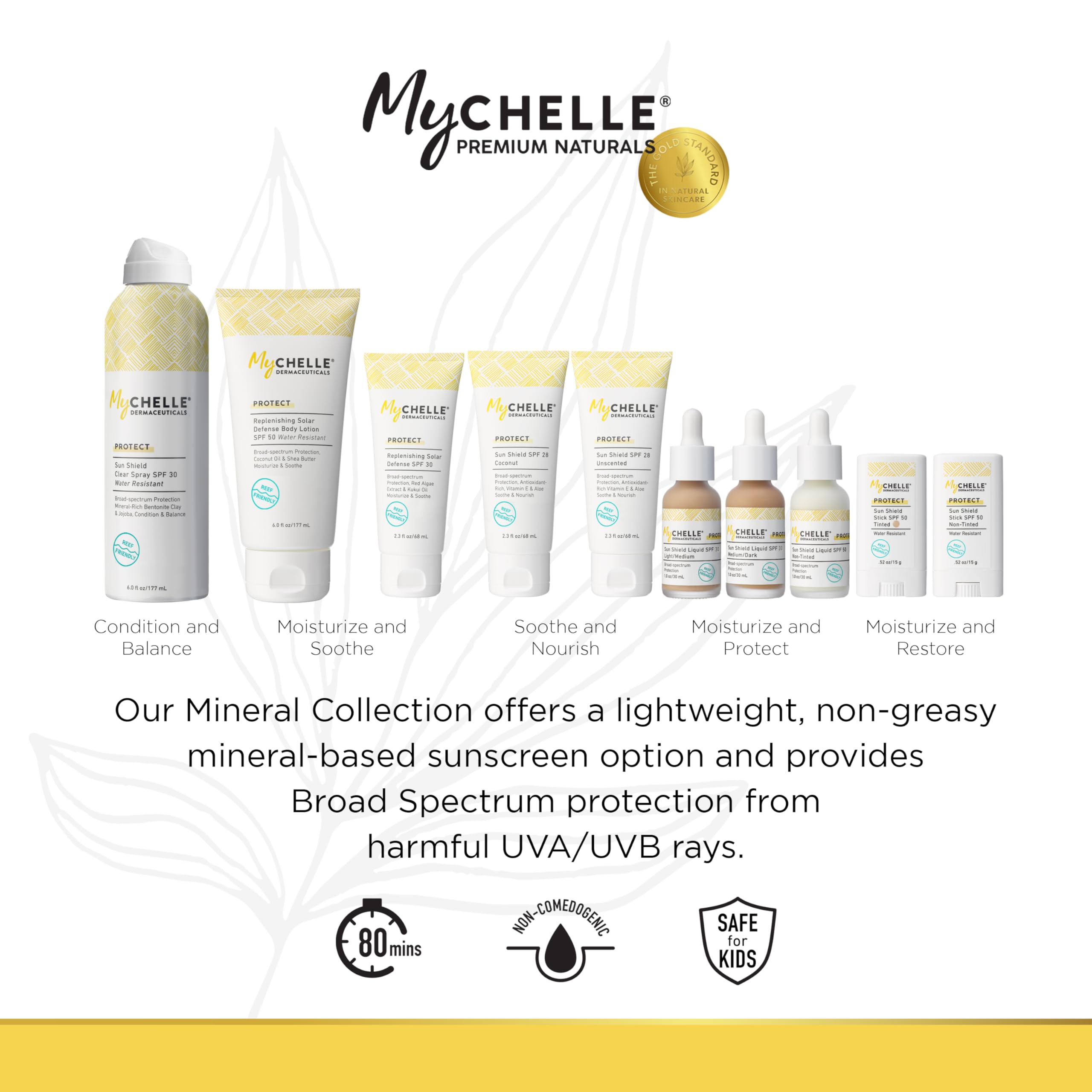 MyChelle Sun Shield Clear Spray supports daily protection without harsh chemicals