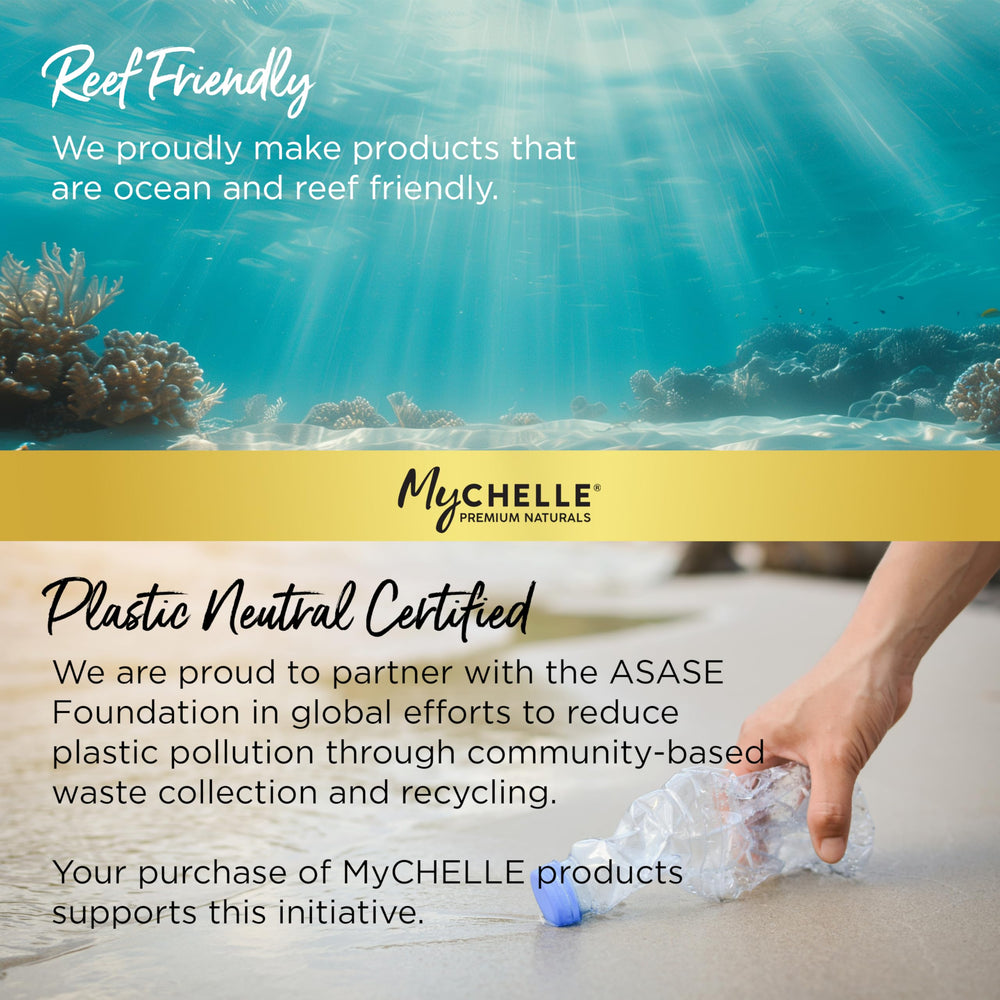 MyCHELLE Sun Shield SPF 28 travel-size packaging ready for on-the-go protection