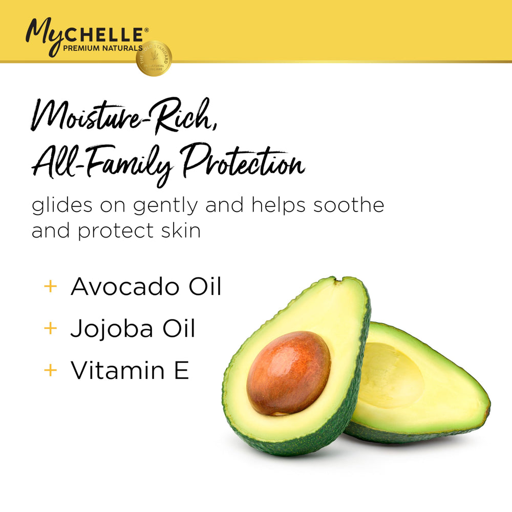 MyCHELLE Sun Shield Stick SPF 50 tinted face-coverage with a subtle tint and mineral protection