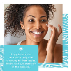 MyChelle Ultra Hyaluronic Hydrating Cream texture swirl shows lightweight hydration.