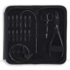 My Hair Tools 2-hole microlink opener and crimping pliers for precise bead handling