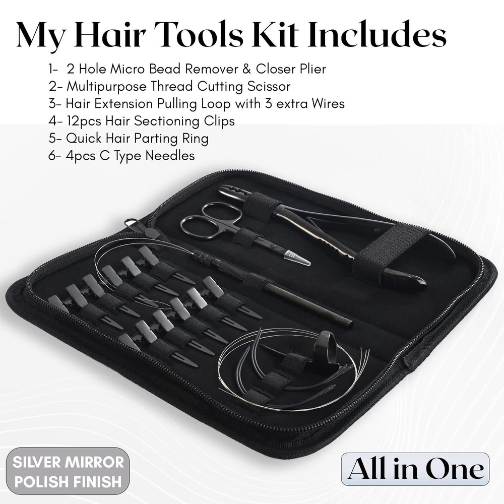My Hair Tools mini thread-cutting scissor for clean trims
