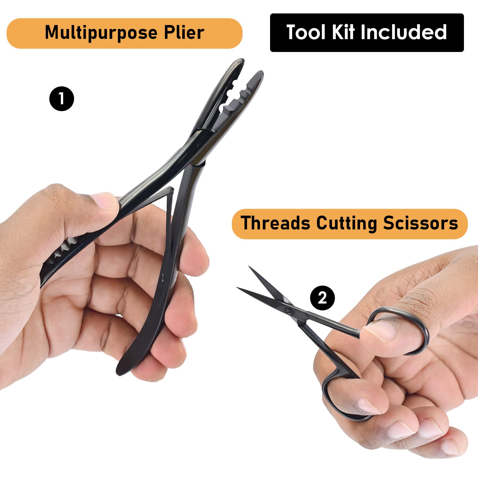 My Hair Tools soft rexine case for organized tool storage
