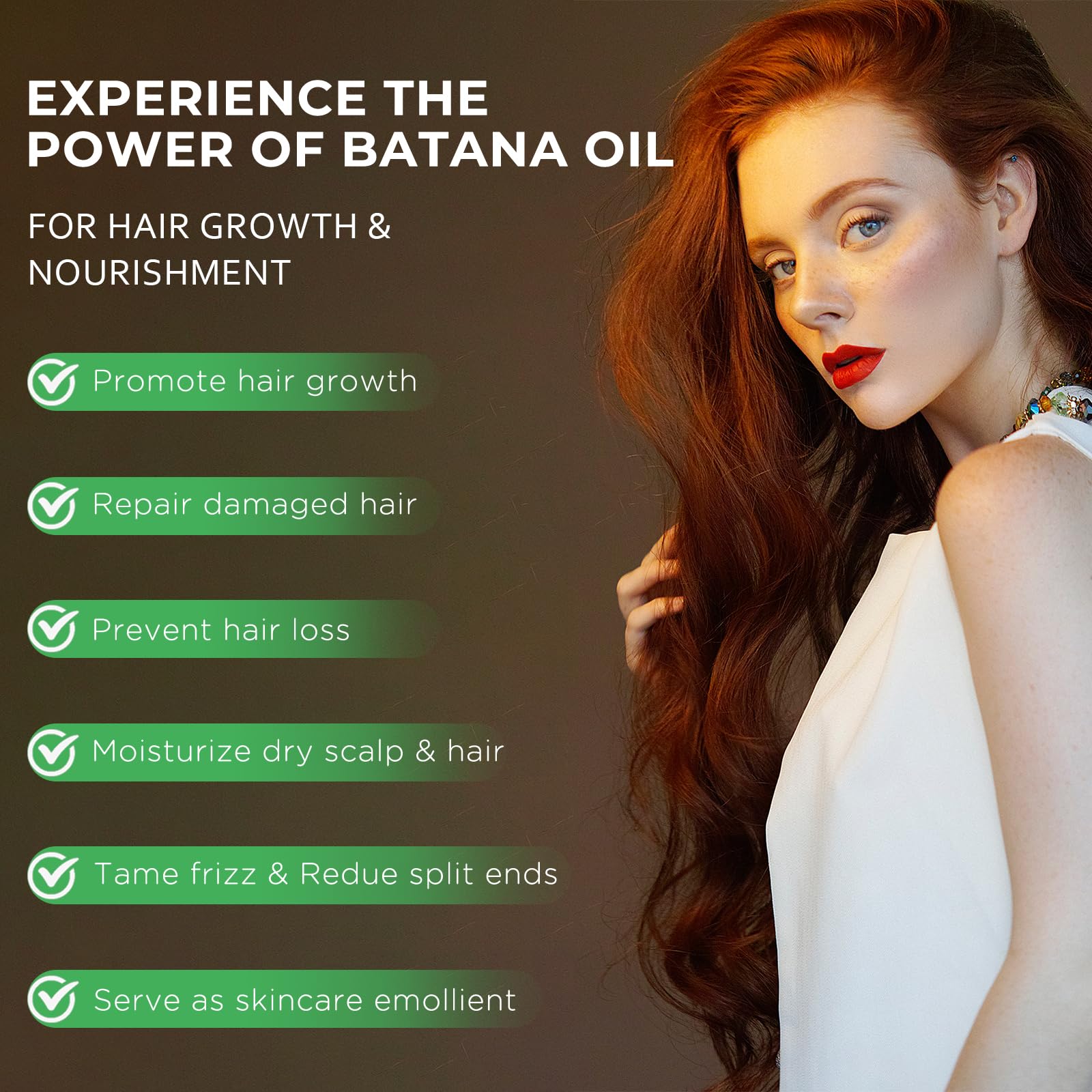 Mysense Batana Oil scalp massage close-up for nourishment.