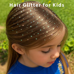 Mysense Rainbow Glitter Stick face application shows smooth, easy-to-control sparkle.