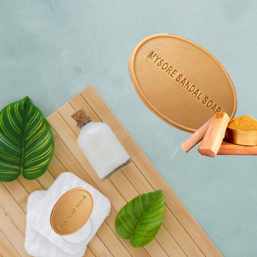 Soft, moisturizing texture of Mysore Sandal Soap