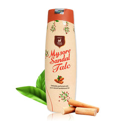 Daily use friendly Mysore Sandal talcum powder for fresh, comfortable skin