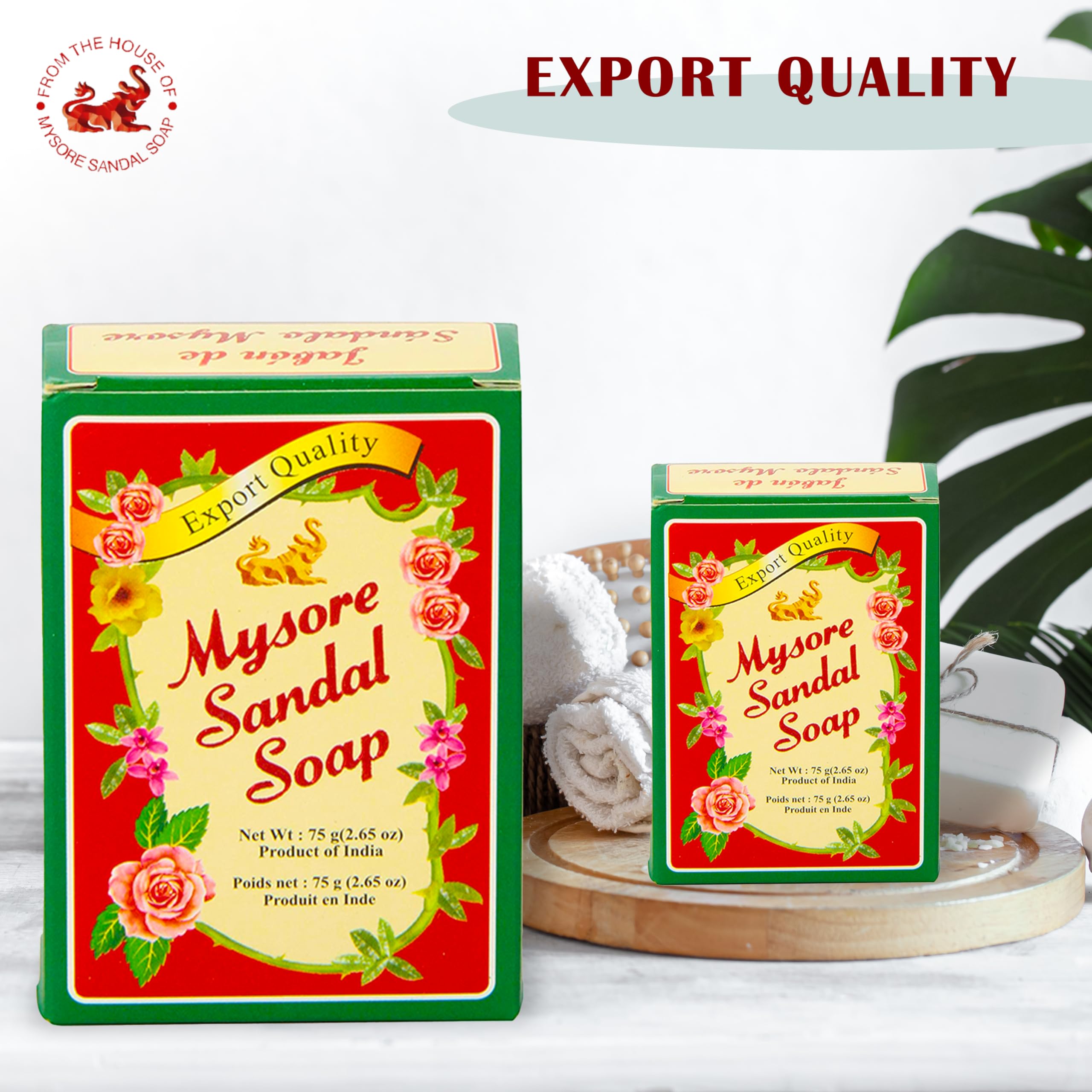 Pure Mysore sandalwood oil visible on soap surface