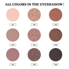 MYSTER ROSEY blendable crease-resistant shades for seamless transitions