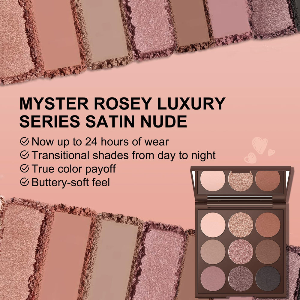 MYSTER ROSEY long-wear 12h waterproof eyeshadow for crease-free wear