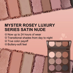 MYSTER ROSEY long-wear 12h waterproof eyeshadow for crease-free wear