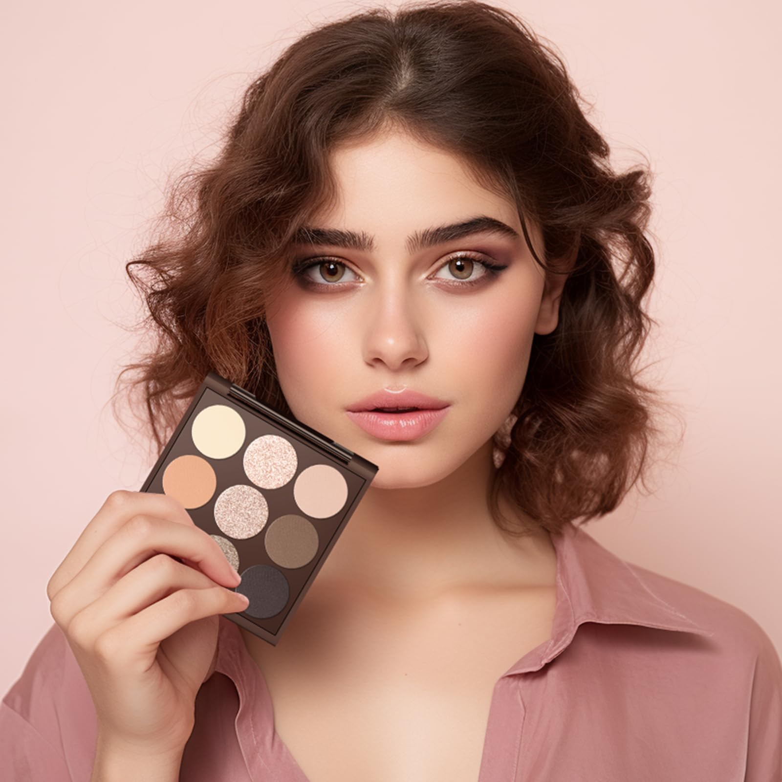 MYSTER ROSEY vegan cruelty-free formula suitable for sensitive eyes.