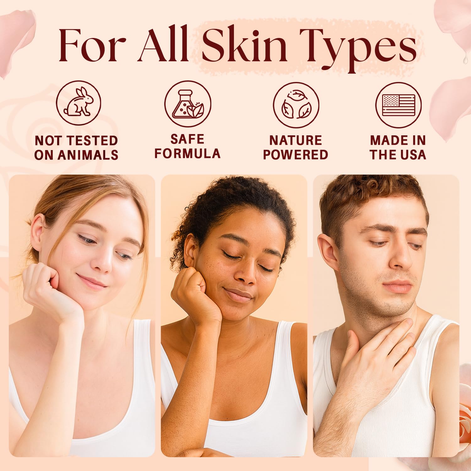 Mystère Beauté Himalayan Salt Scrub rosy-scent blend of rose and lavender oils.