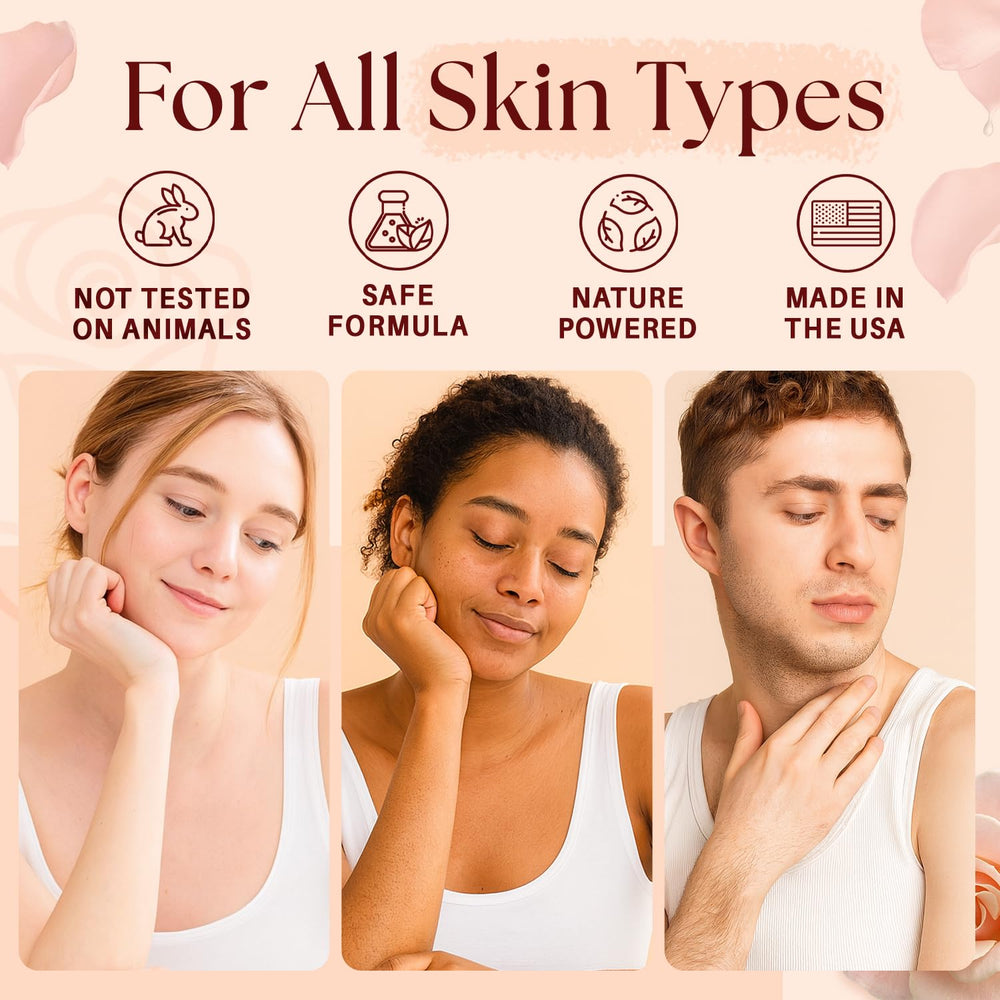 Mystère Beauté Himalayan Salt Scrub rosy-scent blend of rose and lavender oils.