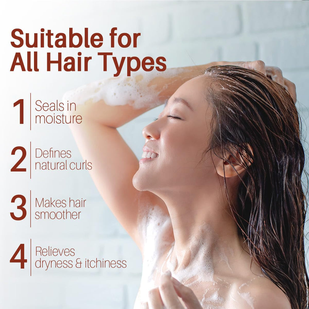 MYSTÉRE BEAUTÉ peppermint oil drop illustrating refreshing scalp sensation.