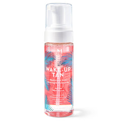 Mystic Tan Wake-Up Tan bottle with hydrating mousse for a smooth self-tan.