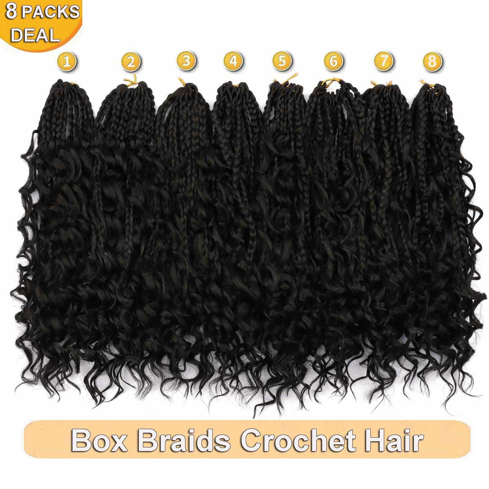 Mytarku soft texture synthetic braids 12 inch blend with natural hair.