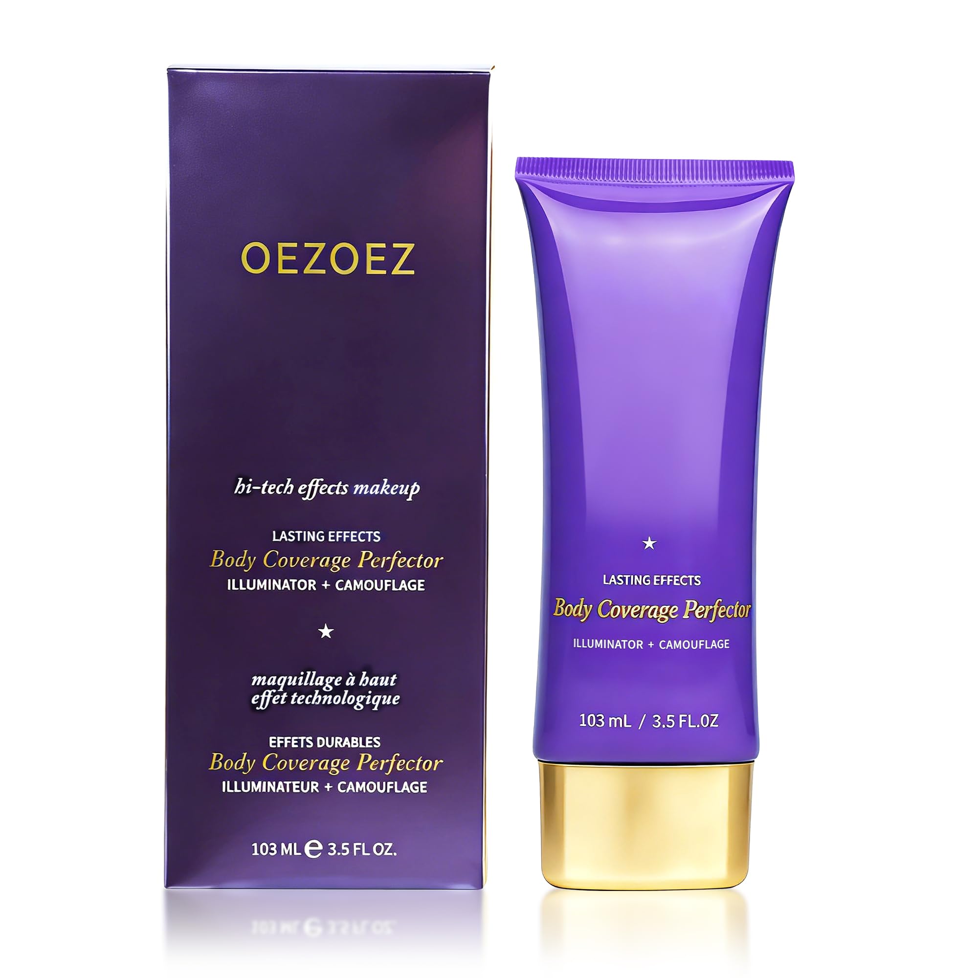 MyTend Body Coverage Perfector glow finish on skin under natural lighting.