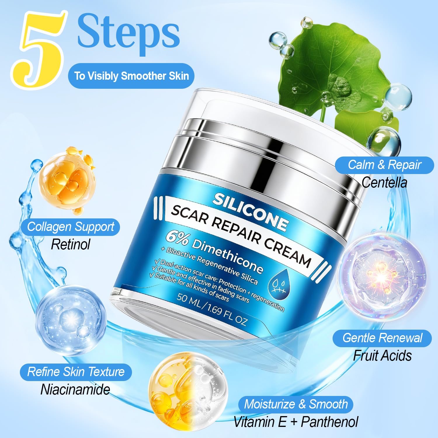 MythosFlow regenerative minerals bottle highlighting skin renewal benefits