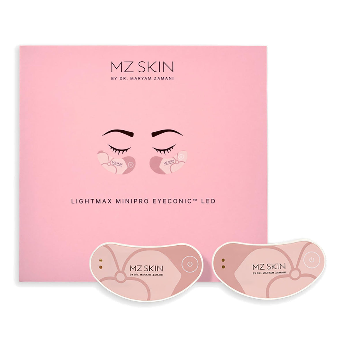 MZ SKIN LightMAX MiniPro Eyeconic LED patch closeup for targeted under-eye care