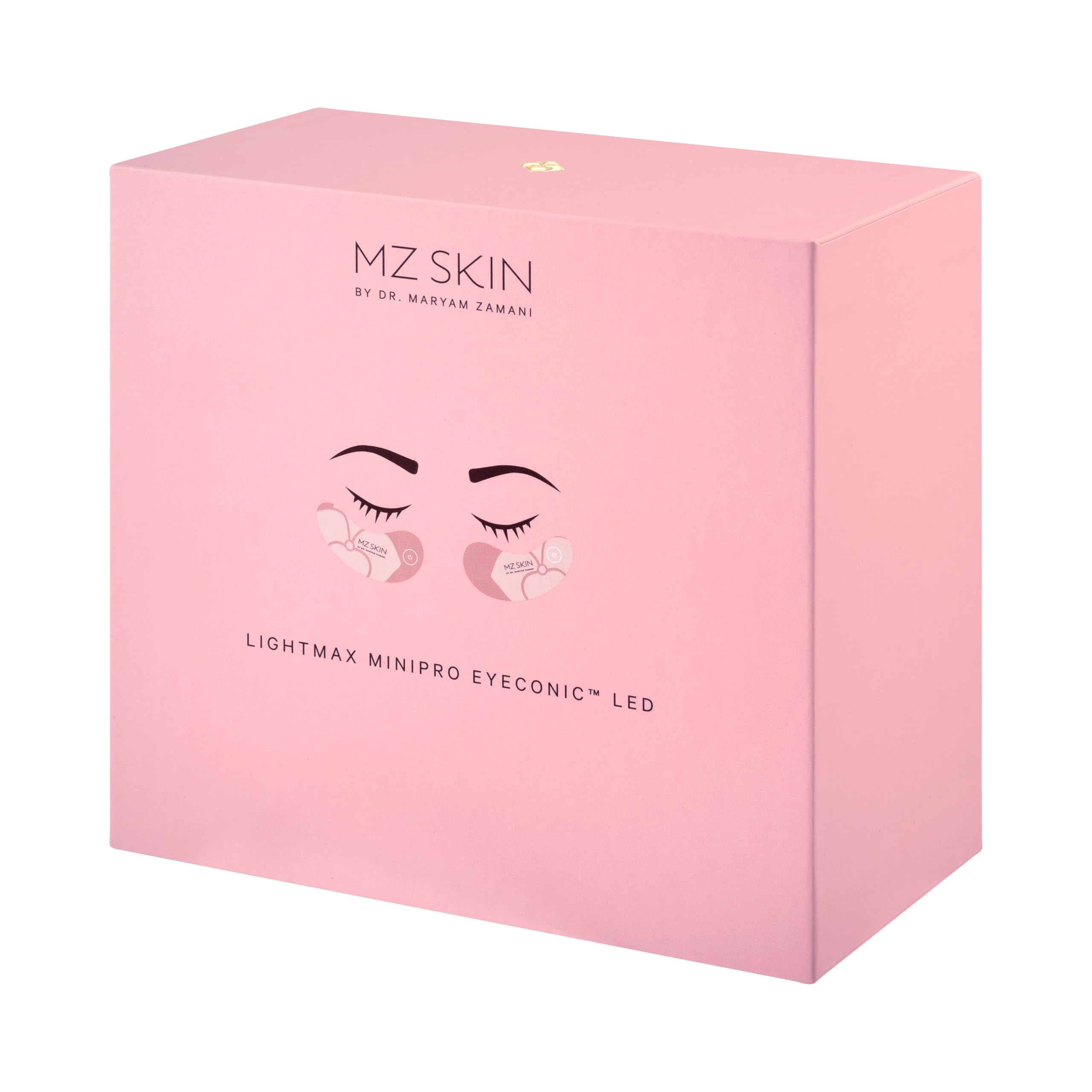 MZ SKIN LightMAX MiniPro Eyeconic LED patch duo-pack for value and routine consistency