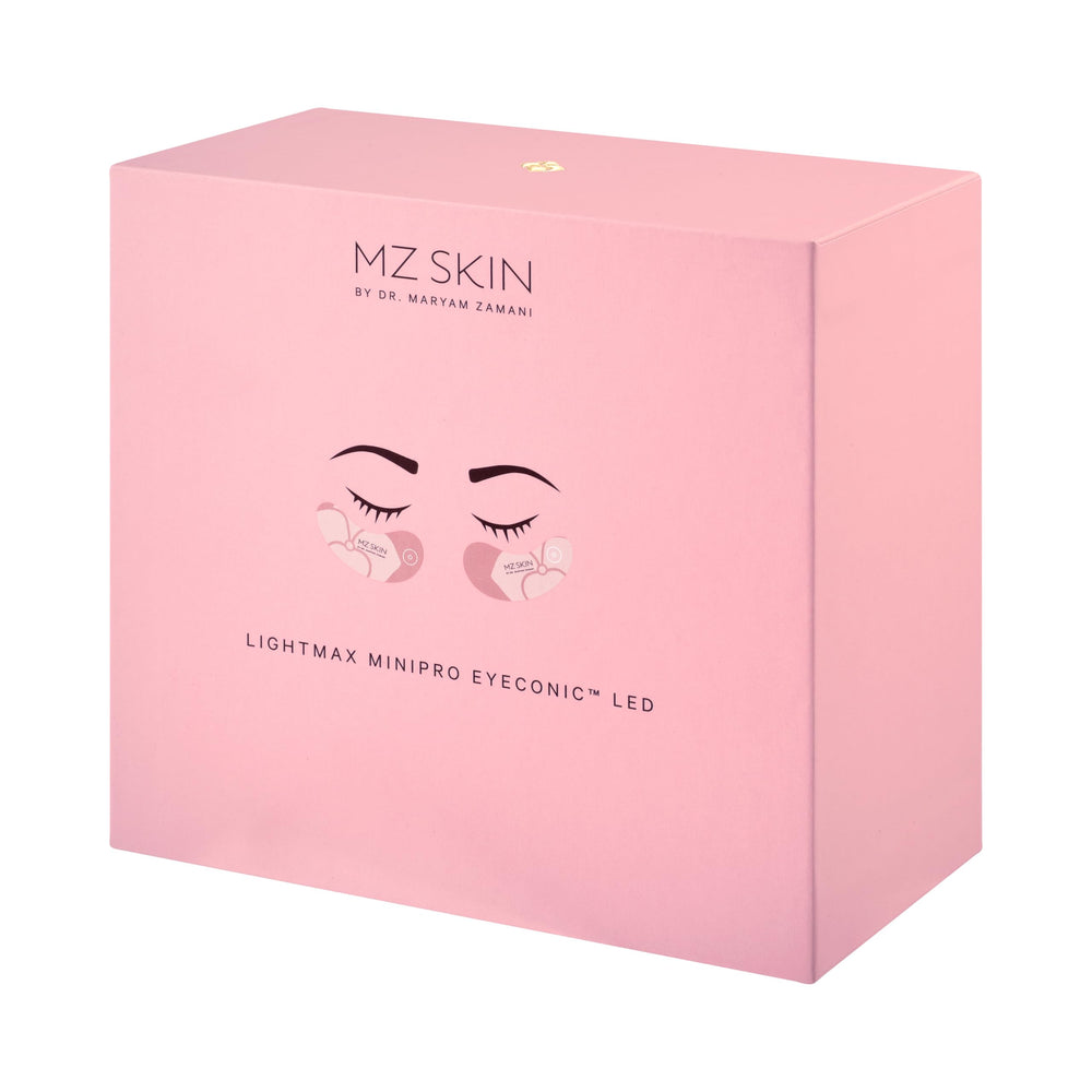 MZ SKIN LightMAX MiniPro Eyeconic LED patch duo-pack for value and routine consistency