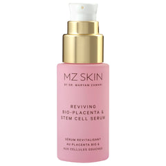 MZ SKIN Reviving Bio-Placenta Serum night bottle ready for nightly rejuvenation.