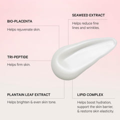 Elegant packaging of MZ SKIN Reviving Bio-Placenta Serum for night use.